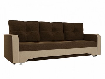 Диван Ник-3 коричневый вельвет