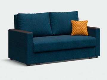 Диван АТЛАНТА ЛАЙТ 2 рогожка Malmo синий