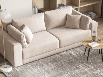 Диван Босс Прайм Велюр Monolit латте