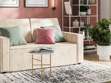 Диван NORD Compact велюр Alkantara пепел