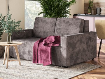 Диван NORD Compact велюр Alkantara серый