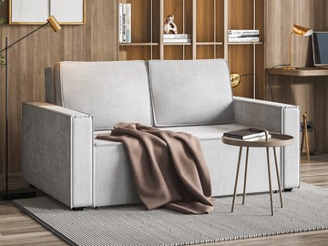 Диван NORD Compact велюр Monolit сталь