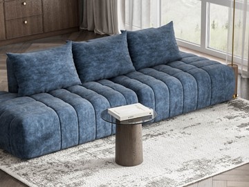 Диван Босс Твин прямой Велюр Royal топаз