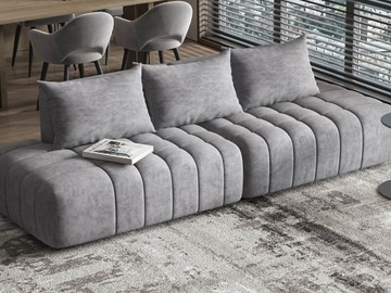 Диван Босс Твин прямой Велюр Роял агат